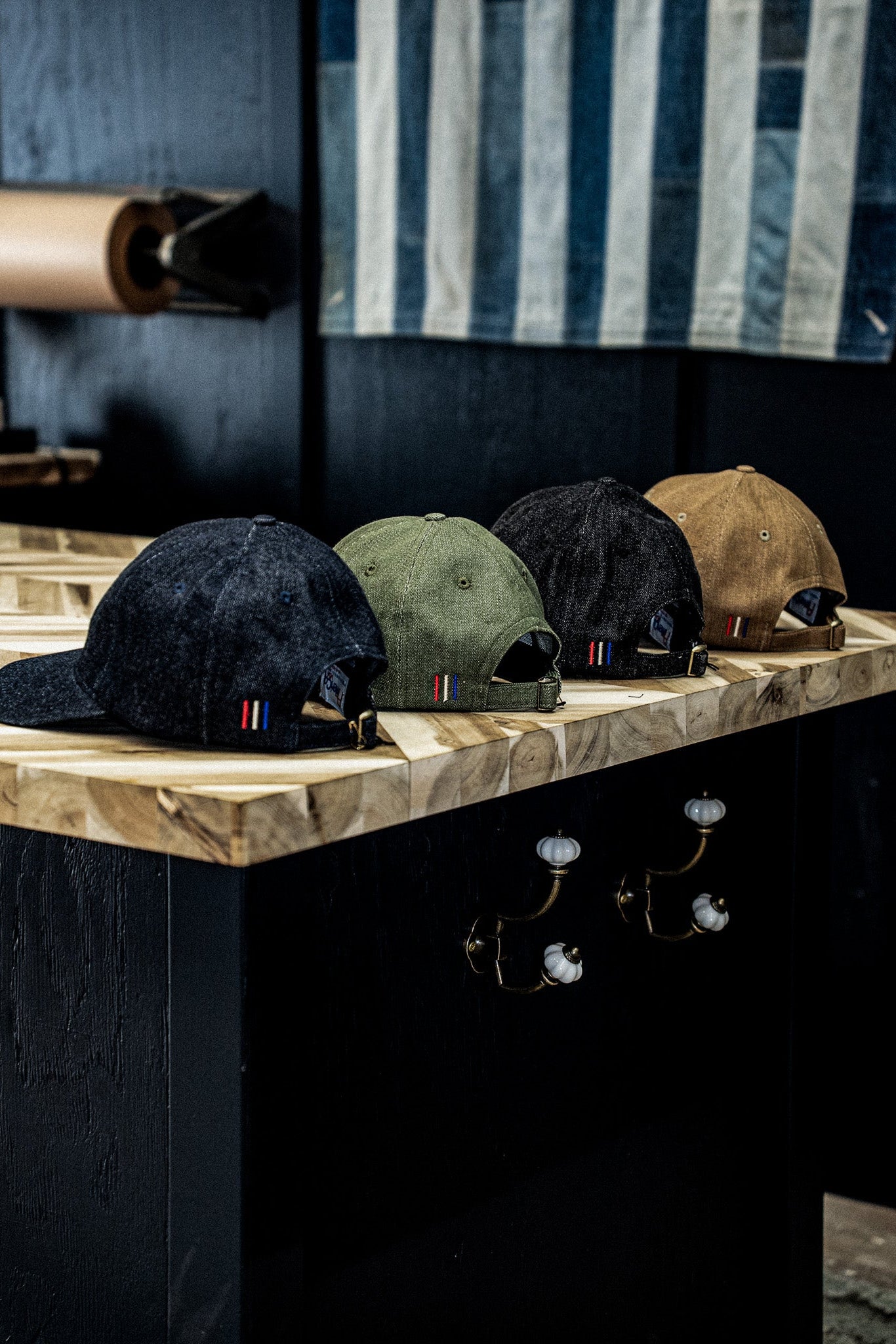 Ball Cap | 14oz BT American Denim - Black