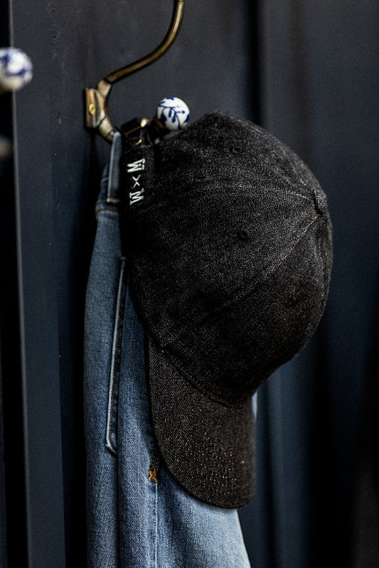 Ball Cap | 14oz BT American Denim - Black