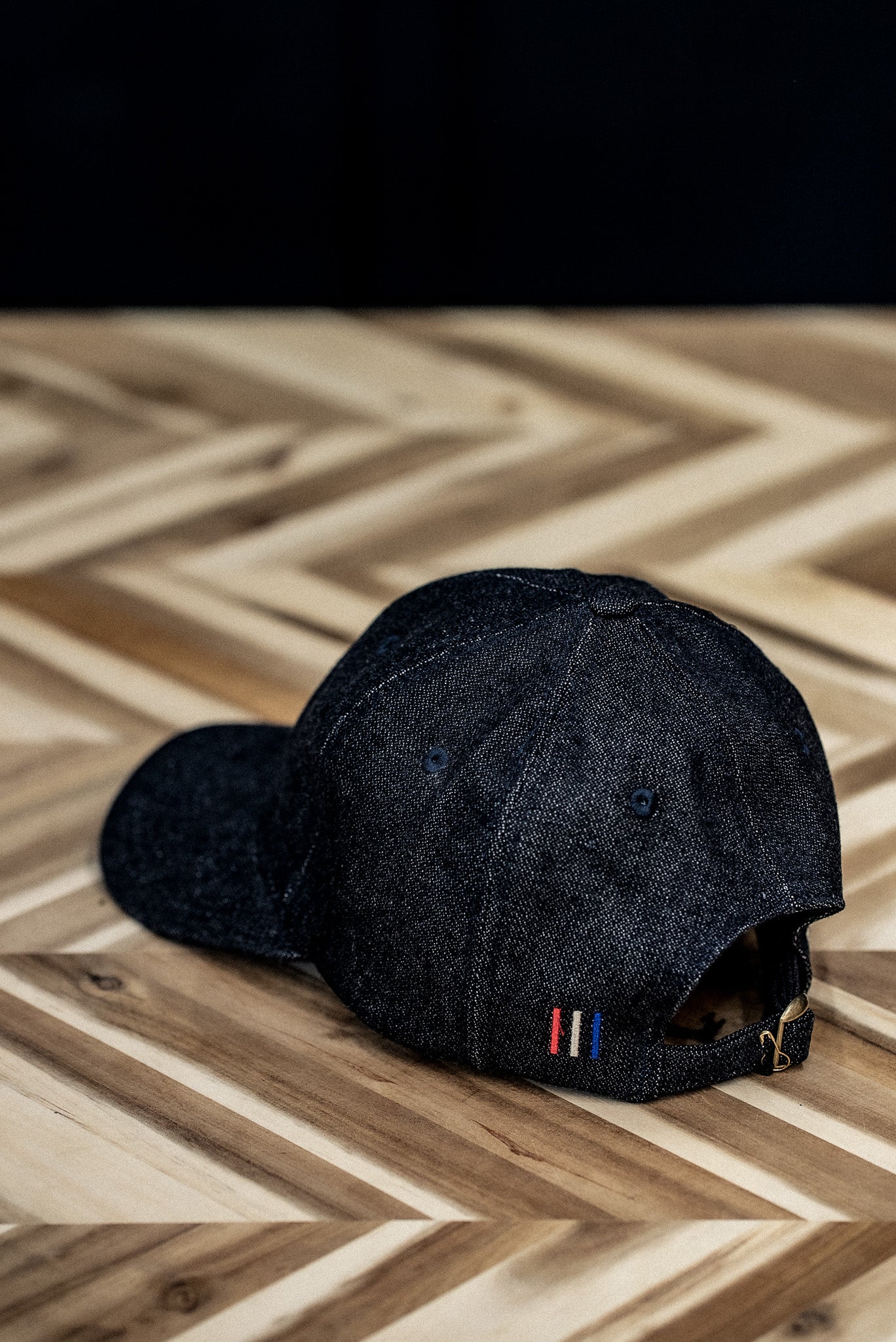 Ball Cap | 14oz BT American Denim - Black
