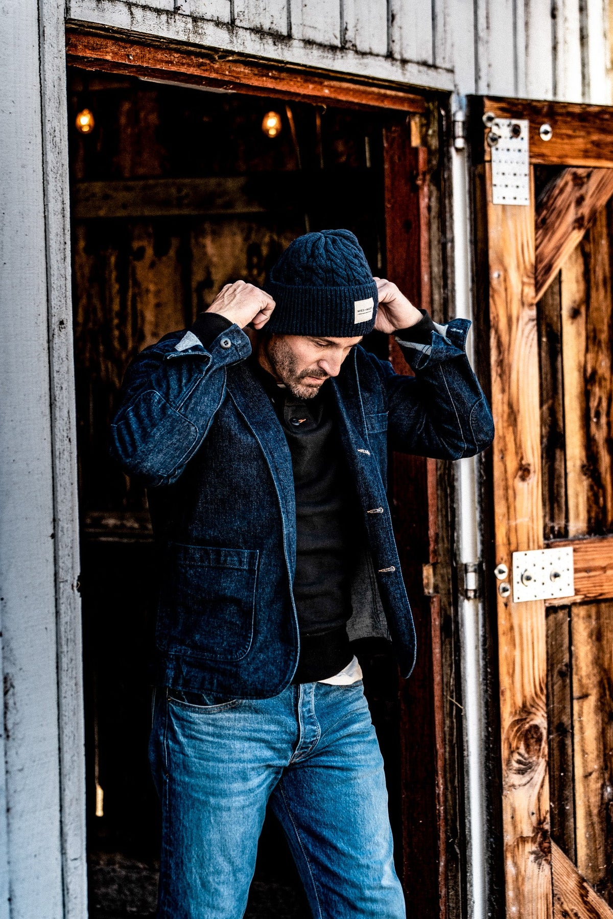 Men | Bodega Shawl Pullover | 14oz 100% Cotton French Terry - Basalt