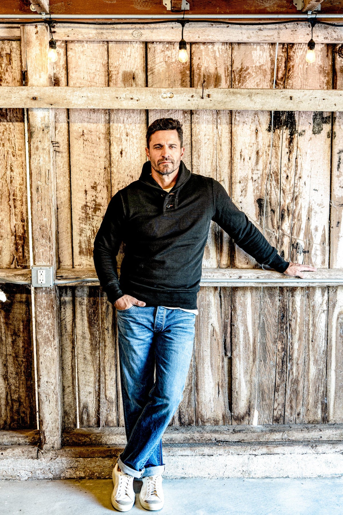 Men | Bodega Shawl Pullover | 14oz 100% Cotton French Terry - Basalt