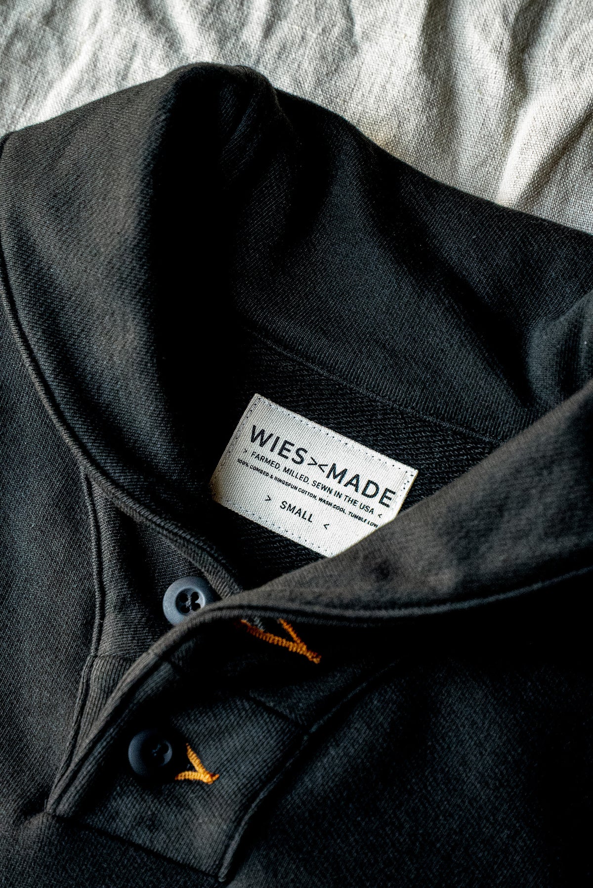 Men | Bodega Shawl Pullover | 14oz 100% Cotton French Terry - Basalt