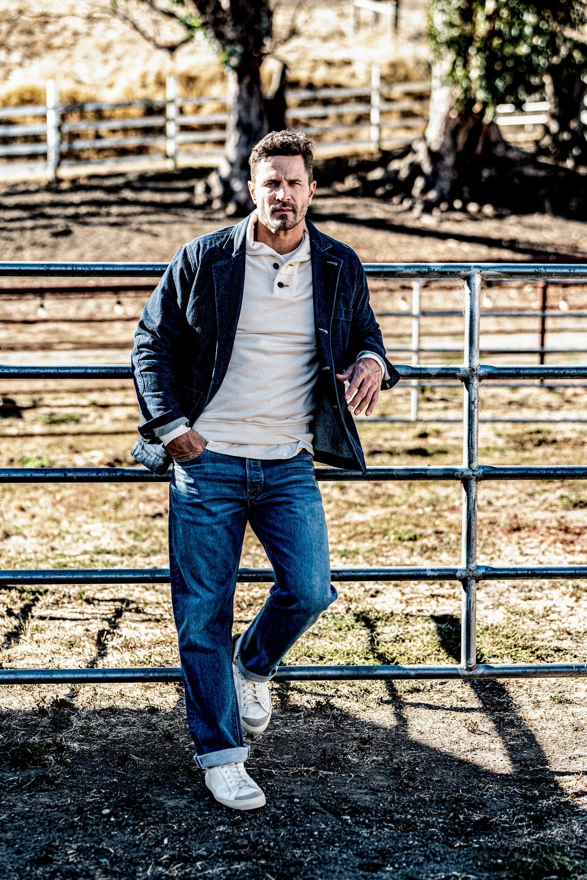 Men | Bodega Shawl Pullover | 14oz 100% Cotton French Terry - Natural