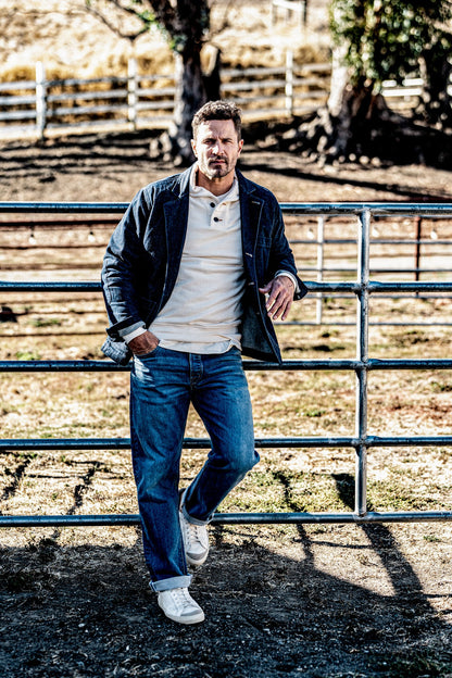 Men | Bodega Shawl Pullover | 14oz 100% Cotton French Terry - Natural