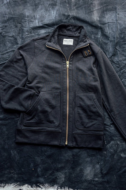 Bodega Moto Zip | 14oz 100% Cotton French Terry
