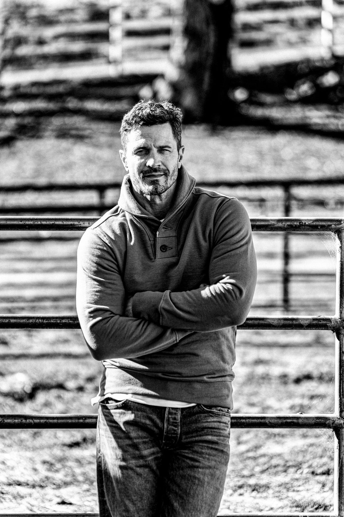 Men | Bodega Shawl Pullover | 14oz 100% Cotton French Terry - Pebble