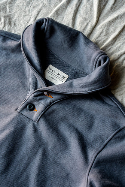 Men | Bodega Shawl Pullover | 14oz 100% Cotton French Terry - Pebble
