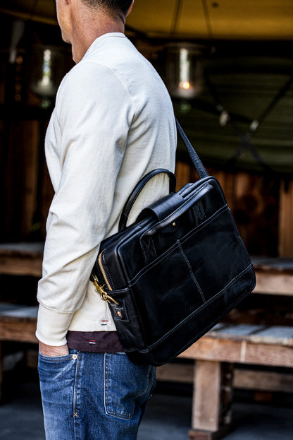 Brief Black | Horween Leather