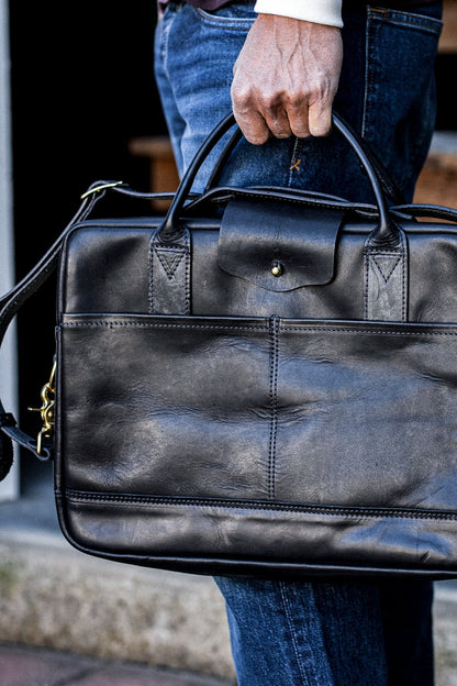 Brief Black | Horween Leather