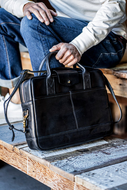 Brief Black | Horween Leather