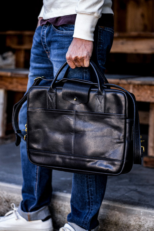 Brief Black | Horween Leather