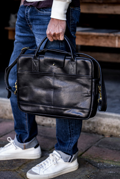 Brief Black | Horween Leather