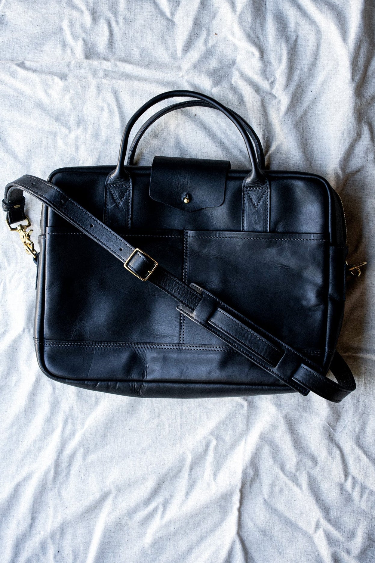 Brief Black | Horween Leather