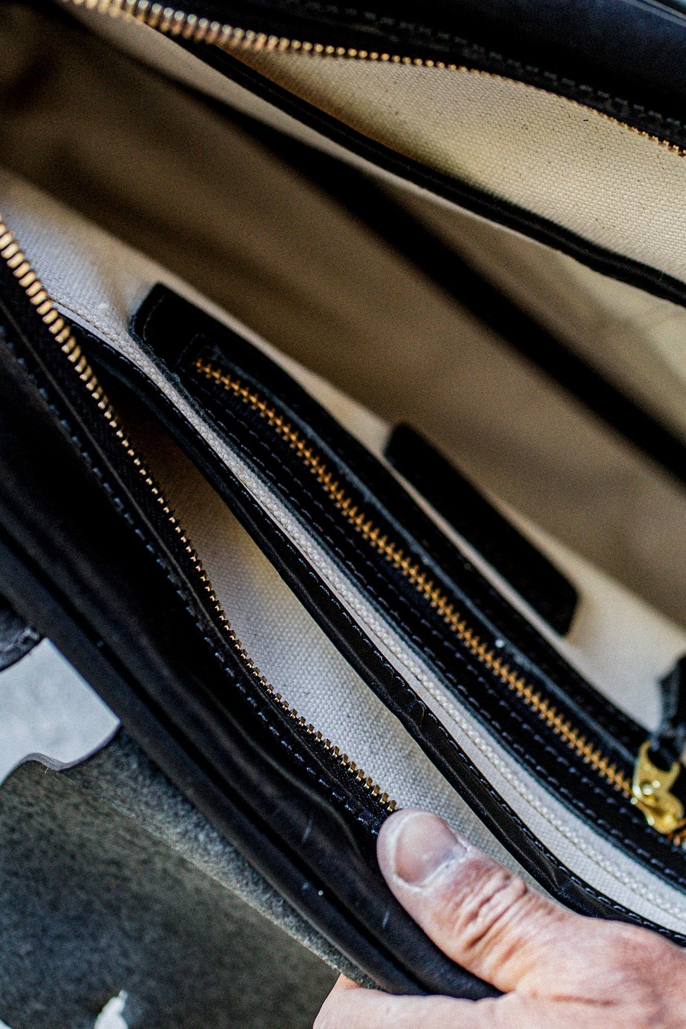 Brief Black | Horween Leather