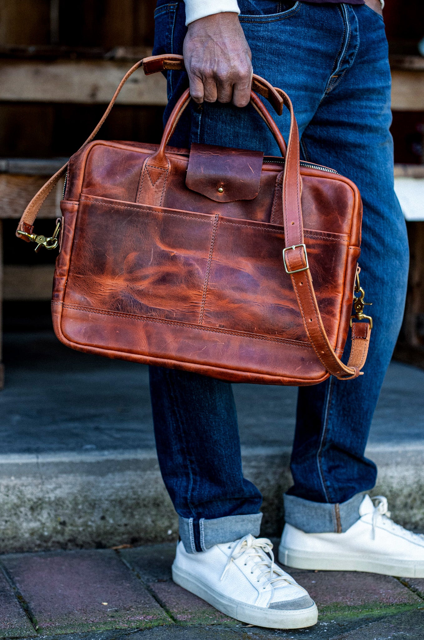 Brief Tan | Horween Leather