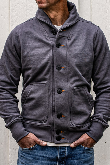 Bodega Cardigan French Terry Shawl Collar Cardigan