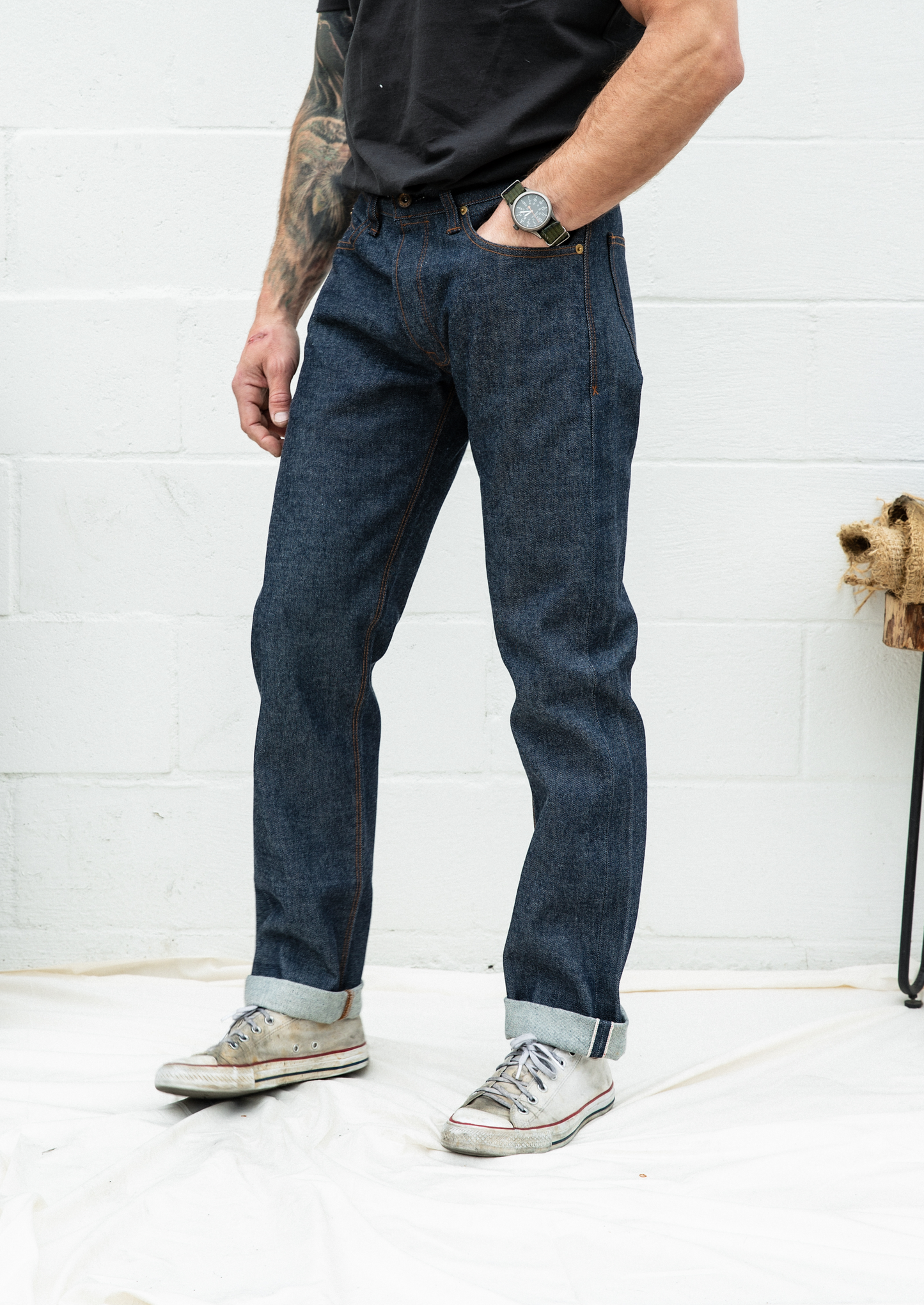 Jack Raw in Vidalia Mills  | 14oz Selvedge Jeans