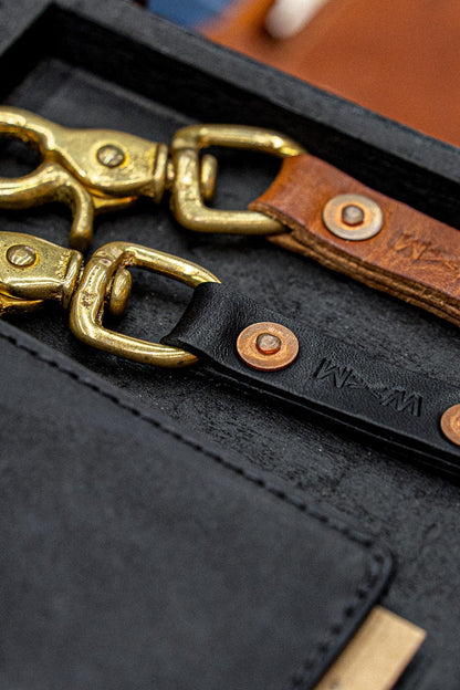 Key Clip Tan | Horween Leather