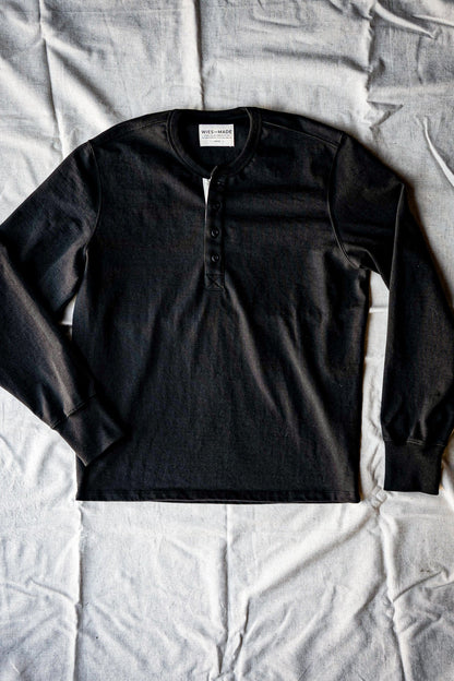 Men | Stinson Henley | 12oz 100% Cotton - Basalt