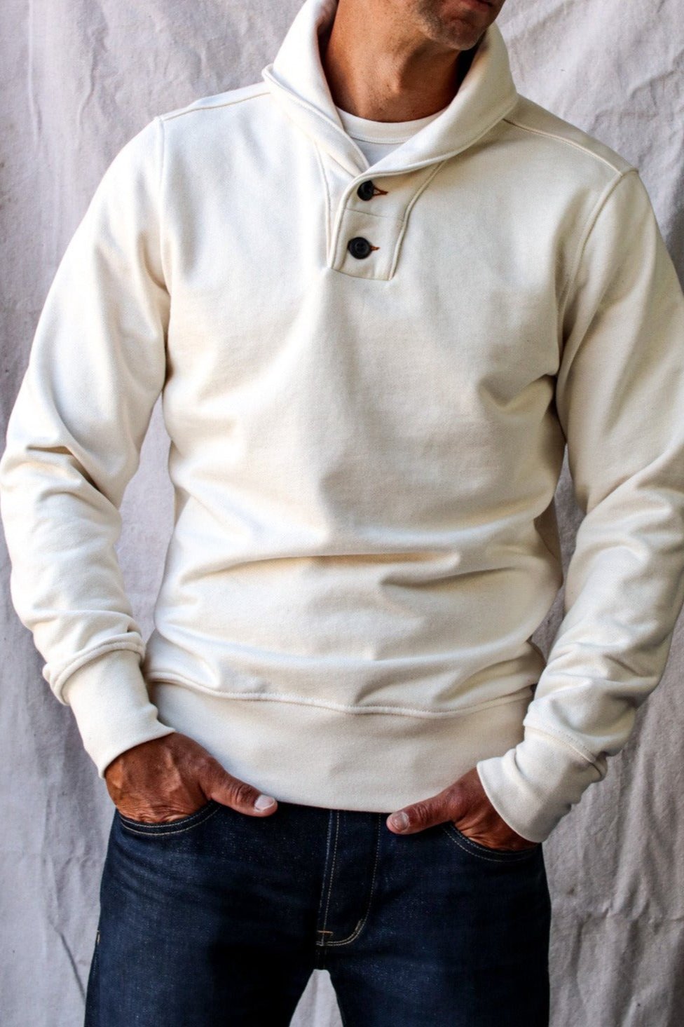 Bodega Shawl Pullover | 14oz French Terry Shawl Collar