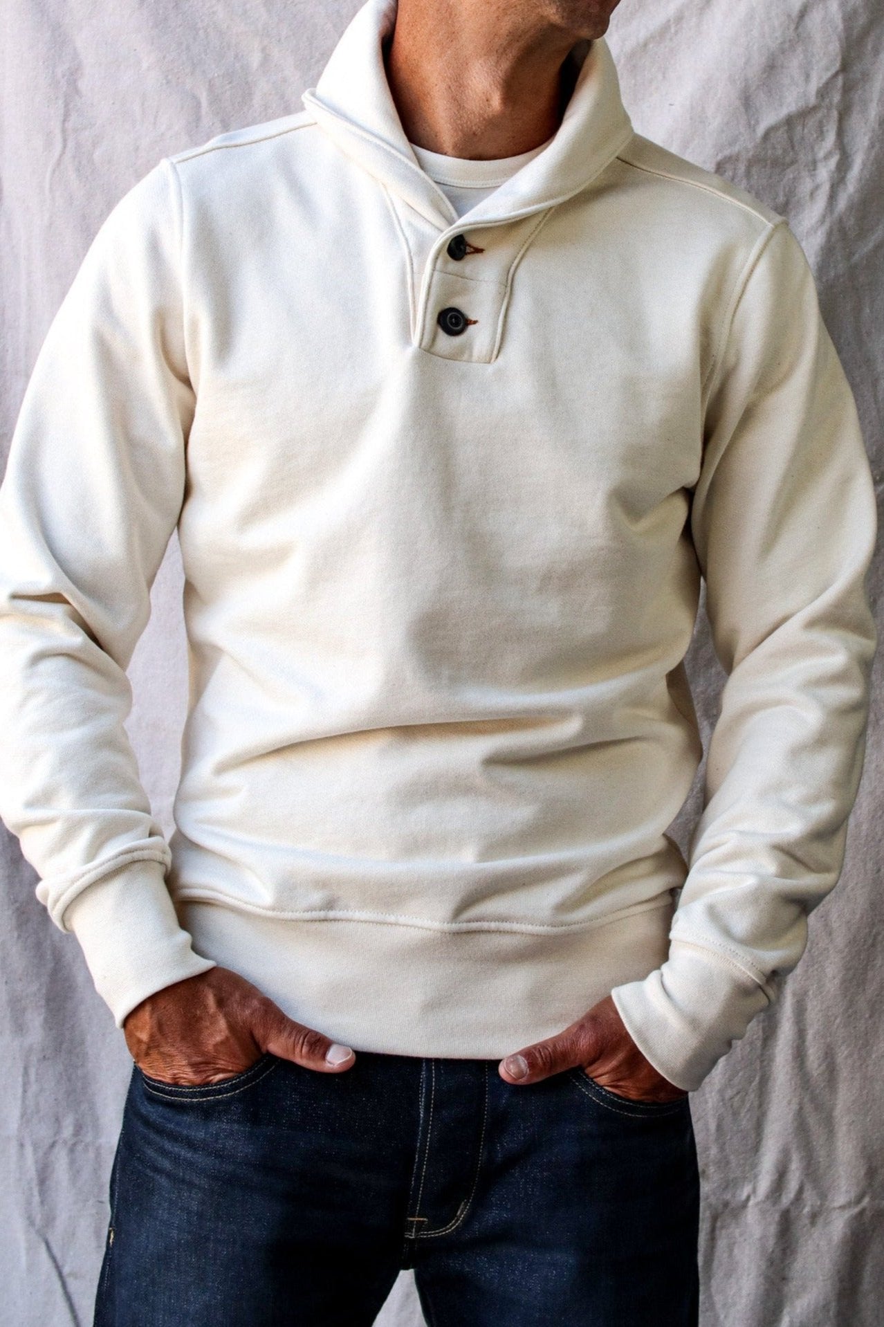 Bodega Shawl Pullover | 14oz French Terry Shawl Collar