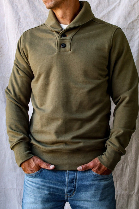 Bodega Shawl Pullover | 14oz French Terry Shawl Collar