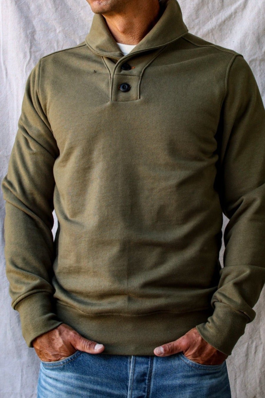 Bodega Shawl Pullover | 14oz French Terry Shawl Collar