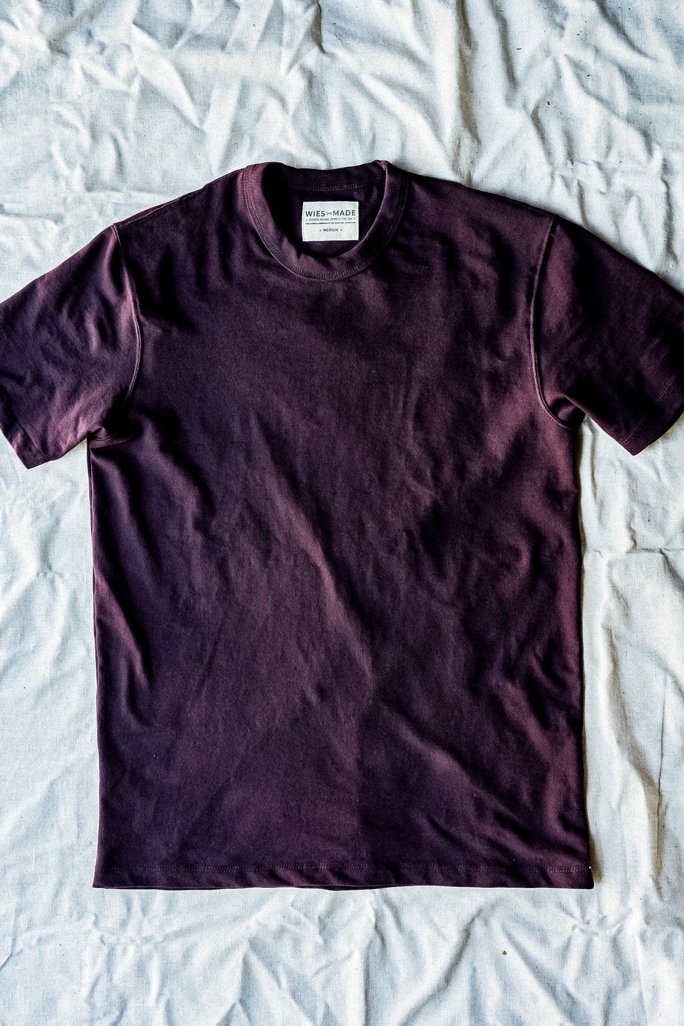 Men | Bolinas Tee Heavyweight | 8oz 100% Cotton - Oxblood