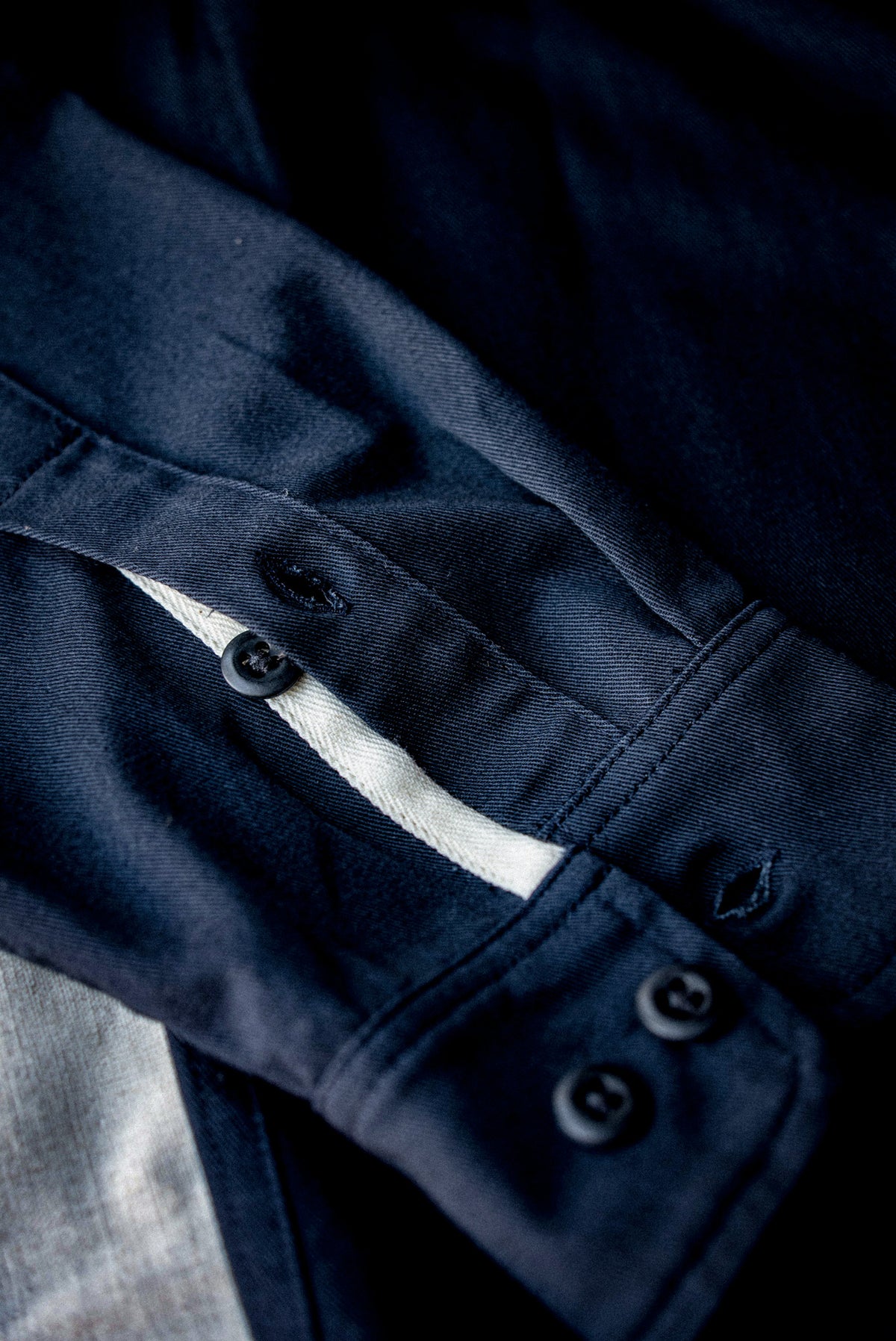 Men | Luma Shirting  | 7oz Twill 100% cotton - Navy