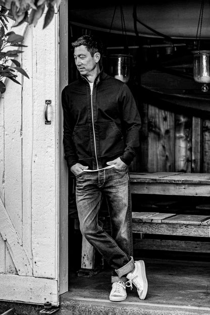 Men | Stinson Moto Zip | 12oz 100% Cotton - Natural