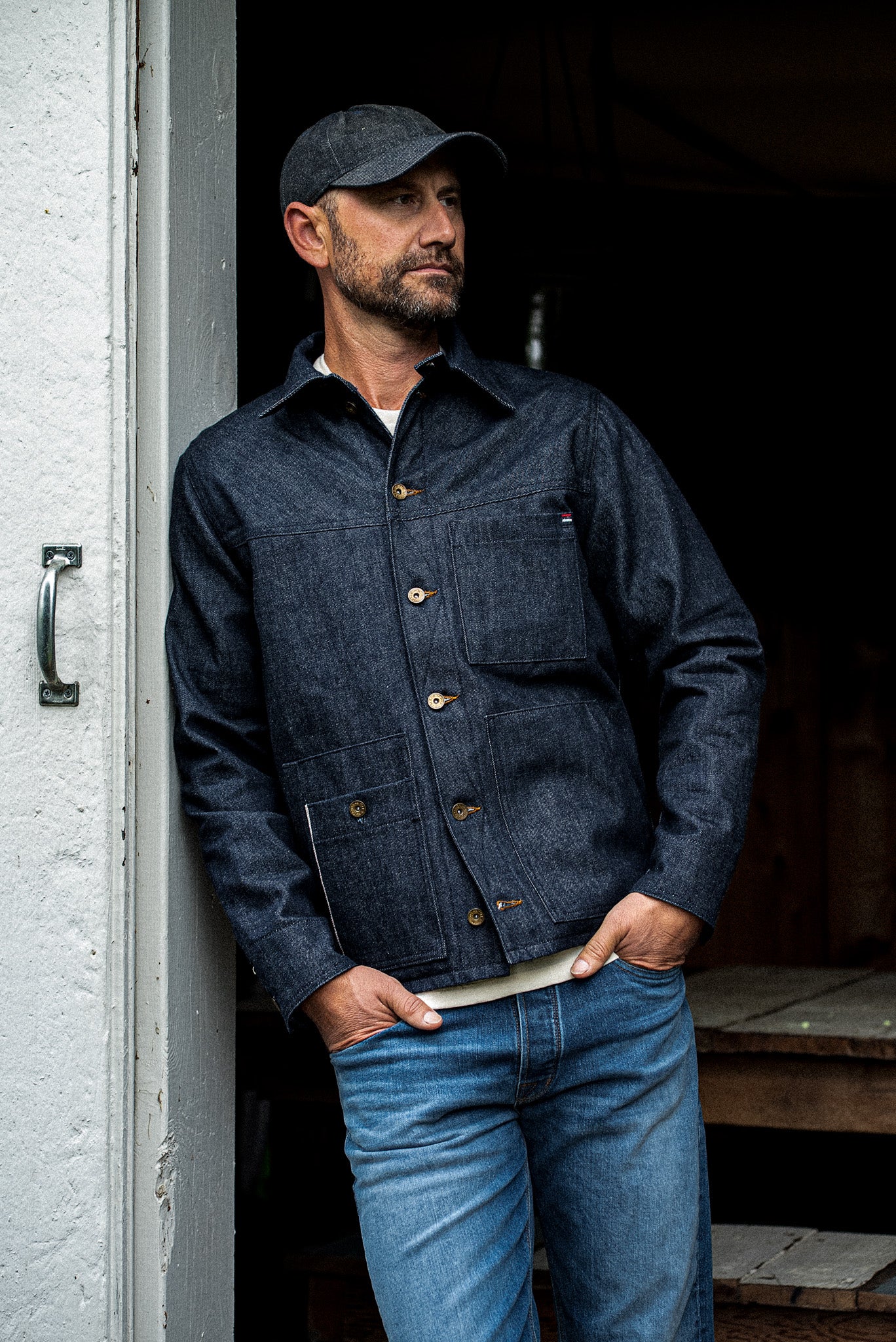 Men | Nico Chore Coat | Selvedge - Indigo – WiesMade