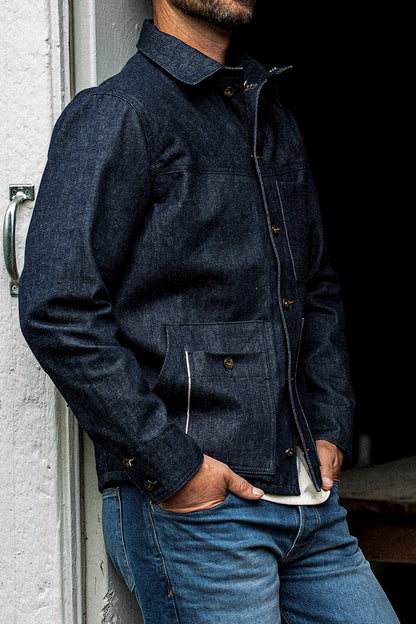 Men's Nico Chore Coat | Selvedge - Indigo