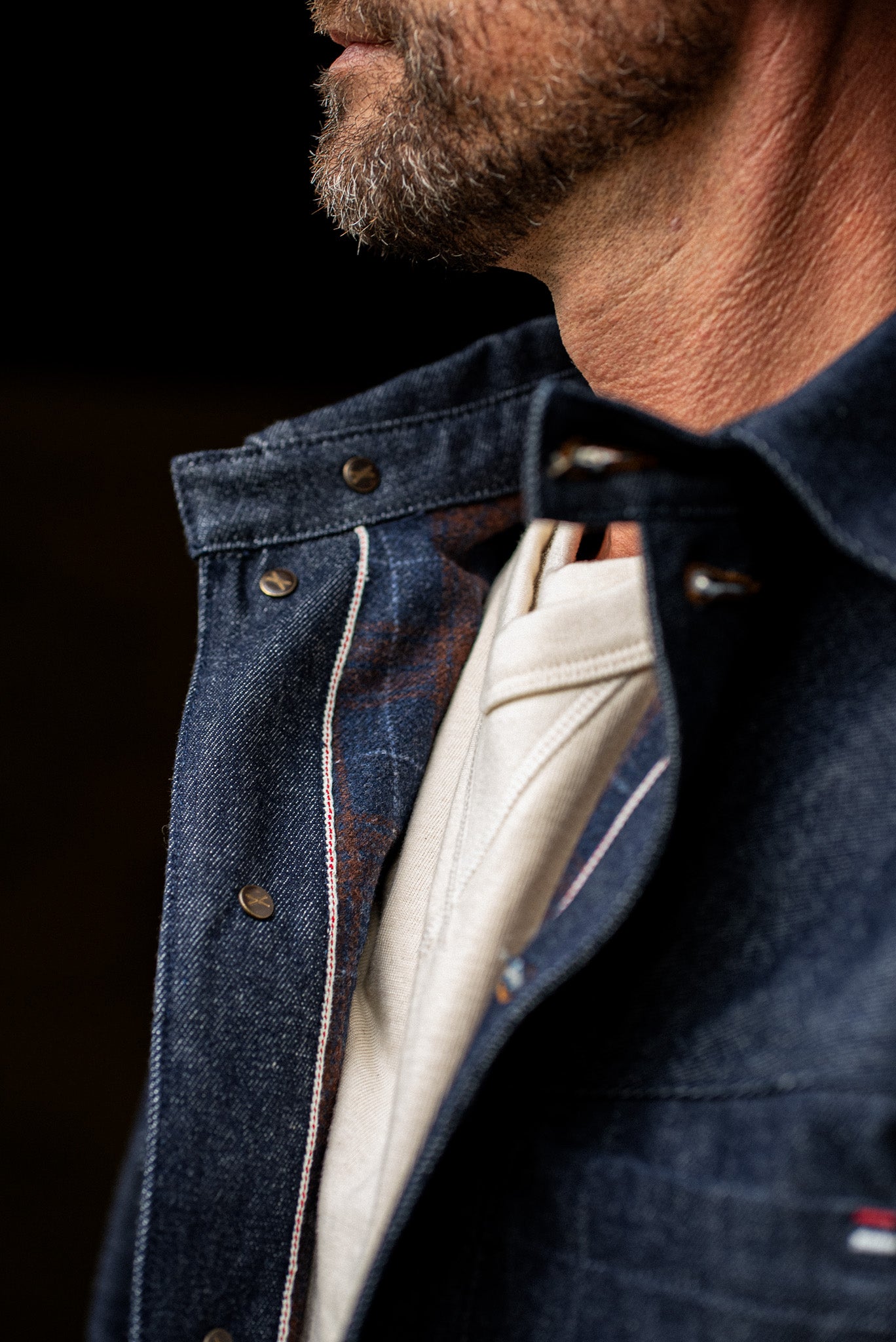 Men's Nico Chore Coat | Selvedge - Indigo
