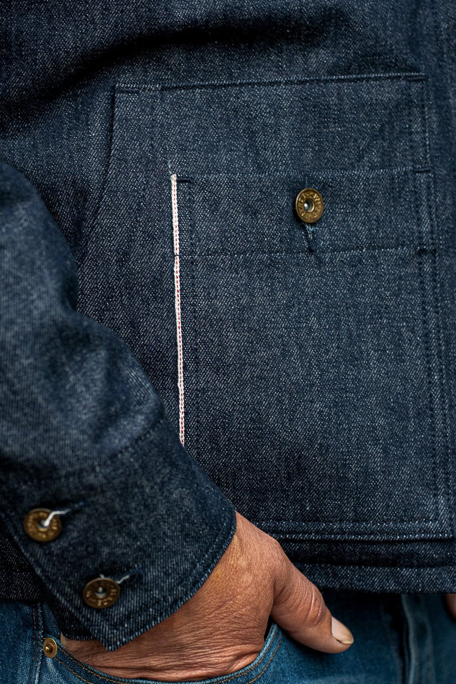 Men's Nico Chore Coat | Selvedge - Indigo