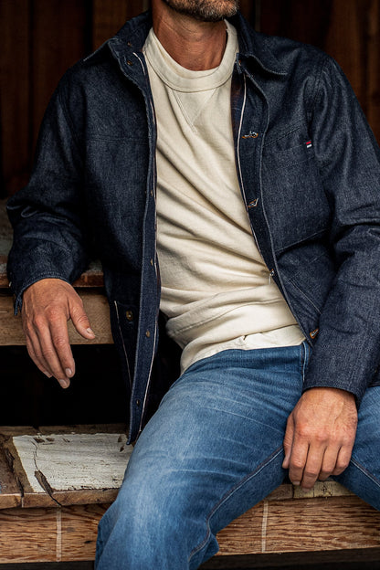 Men's Nico Chore Coat | Selvedge - Indigo