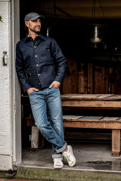 Men's Nico Chore Coat | Selvedge - Navy