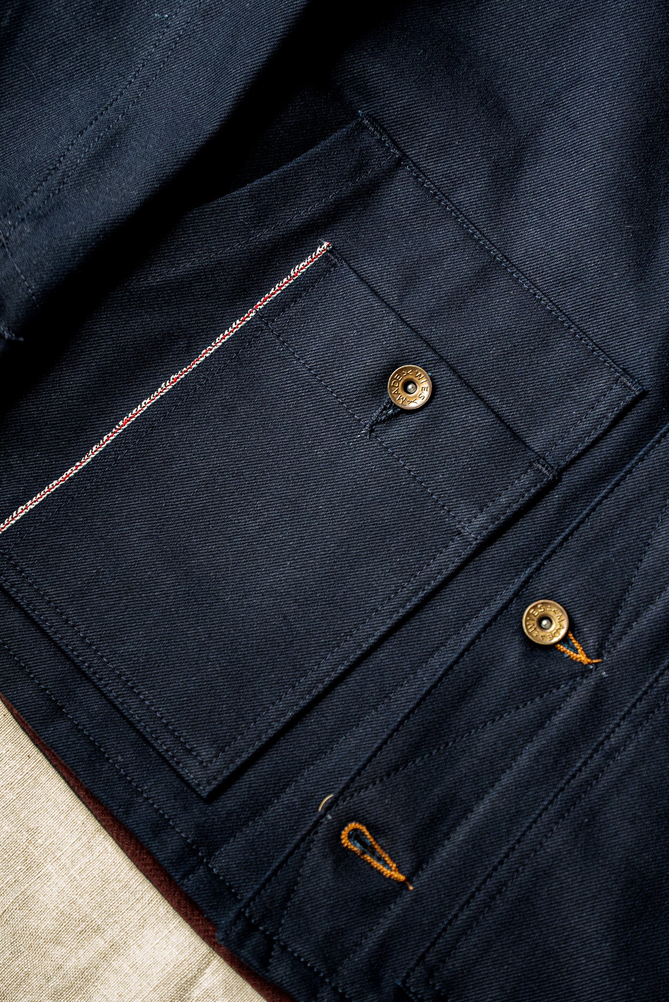 Men's Nico Chore Coat | Selvedge - Navy