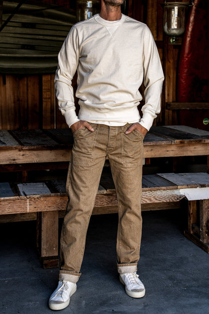 Scout Jean | Denim Military Pant - Wheat