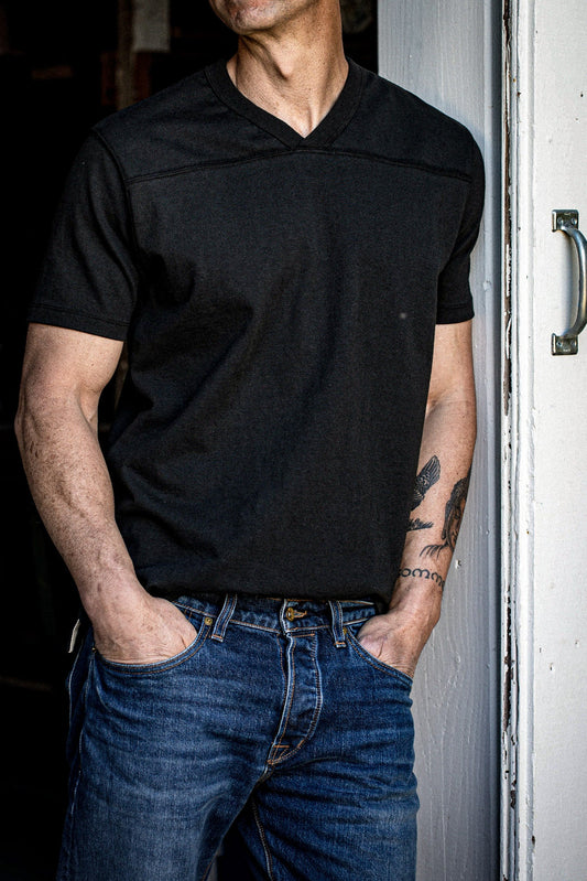 Men | Stinson V Jersey | 12oz 100% Cotton - Basalt