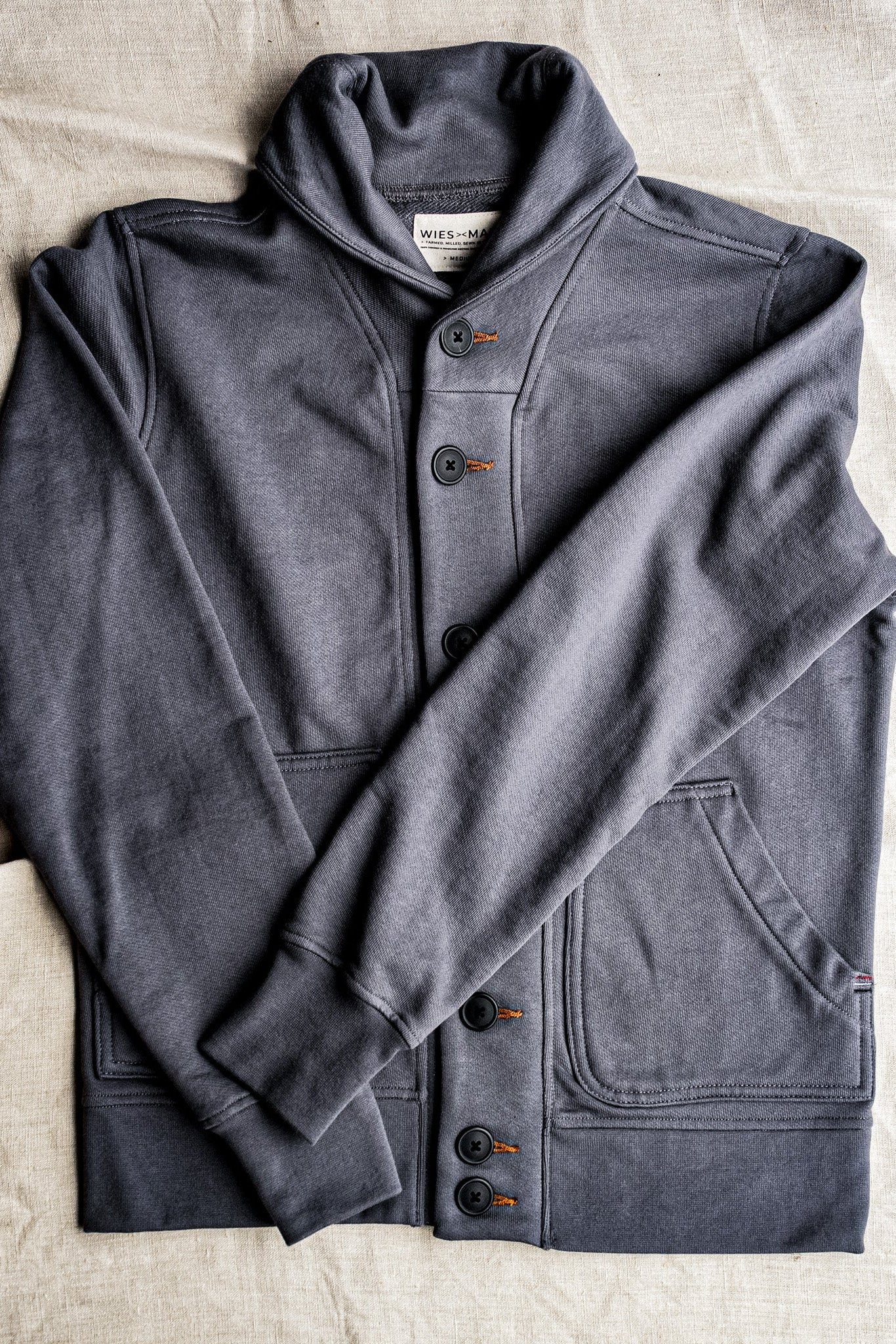 Bodega Cardigan French Terry Shawl Collar Cardigan