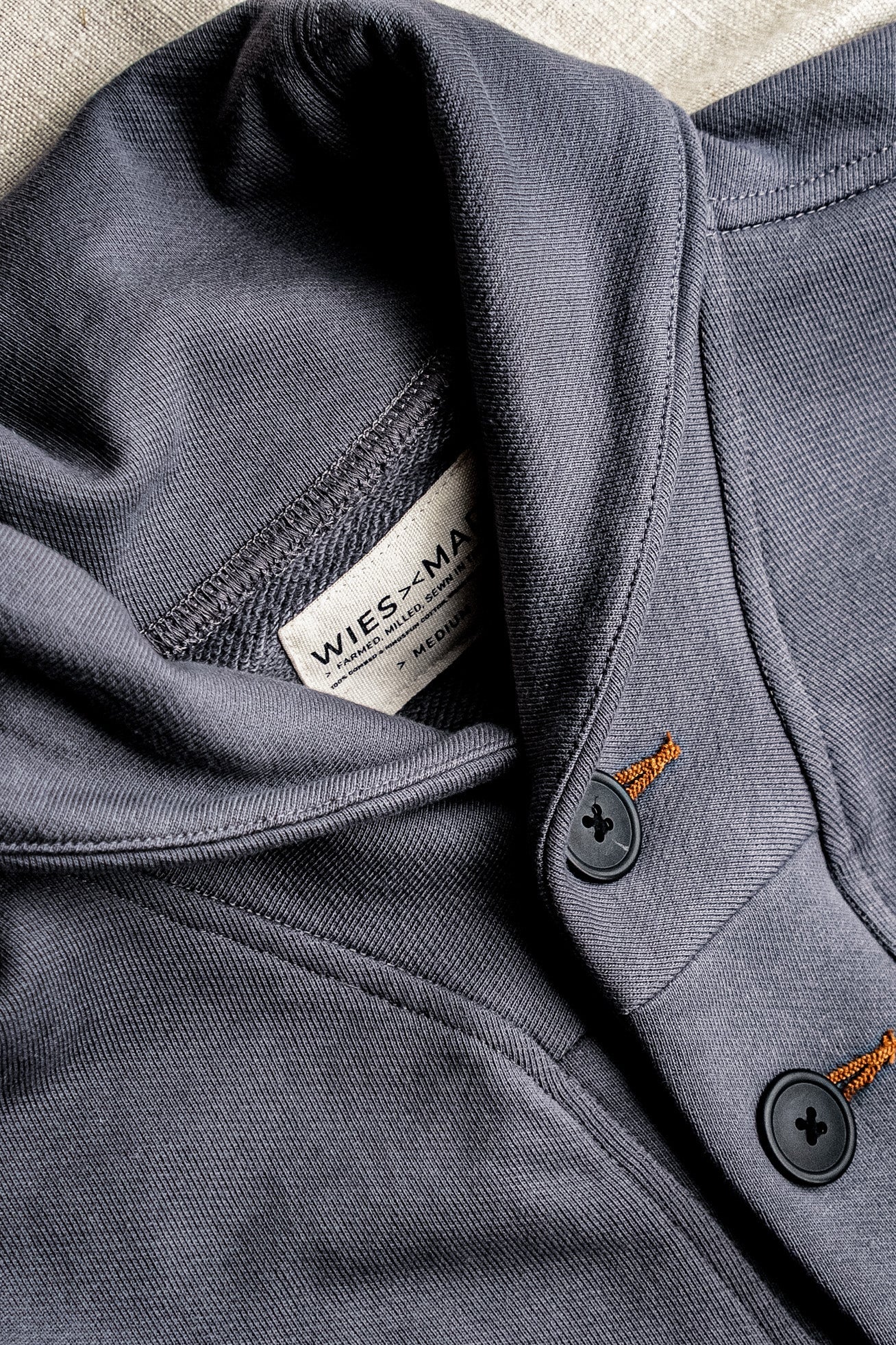 Bodega Cardigan French Terry Shawl Collar Cardigan