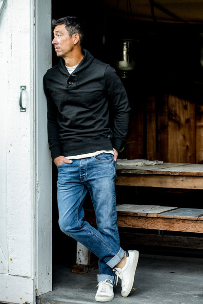 Bodega Shawl Pullover | 14oz French Terry Shawl Collar