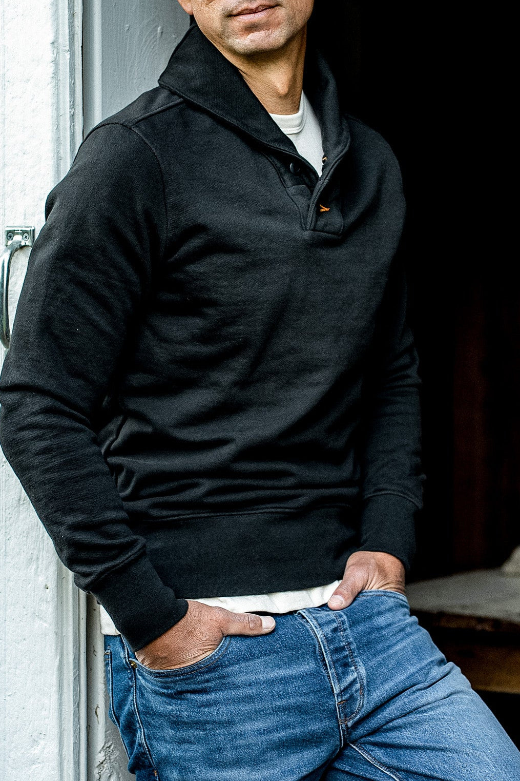 Bodega Shawl Pullover | 14oz French Terry Shawl Collar