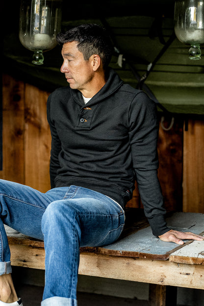 Bodega Shawl Pullover | 14oz French Terry Shawl Collar