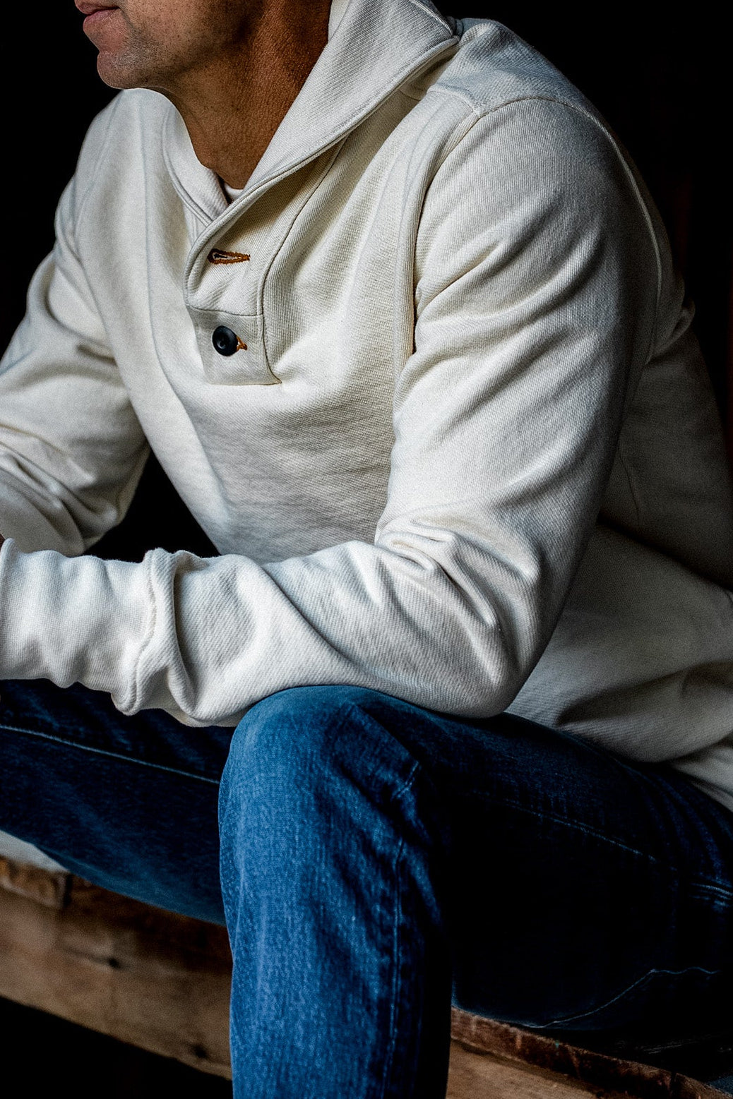 Bodega Shawl Pullover | 14oz French Terry Shawl Collar