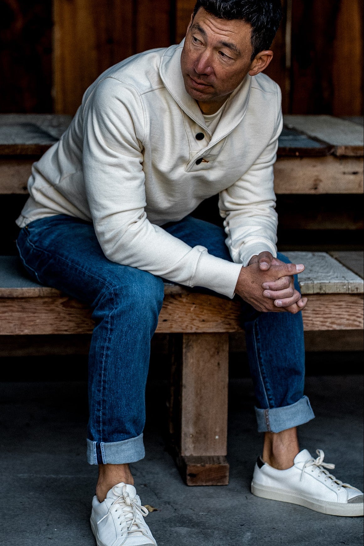 Bodega Shawl Pullover | 14oz French Terry Shawl Collar