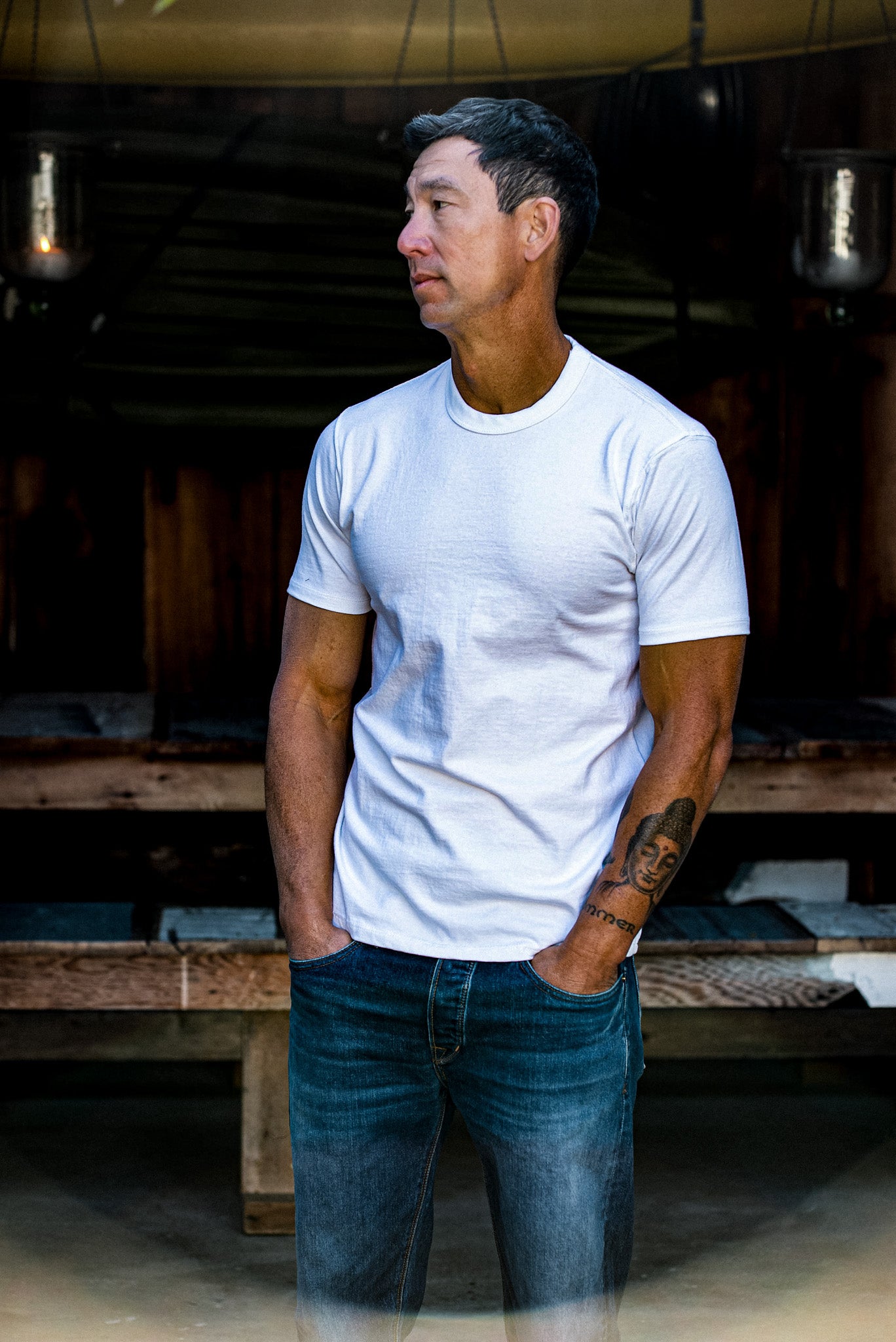 Men | Bolinas Tee Heavyweight | 8oz 100% Cotton - White