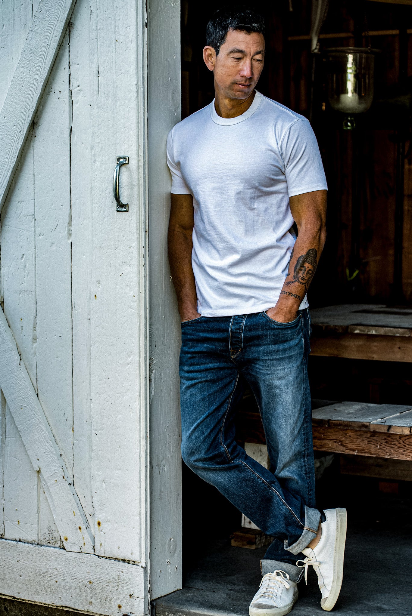 Men | Bolinas Tee Heavyweight | 8oz 100% Cotton - White