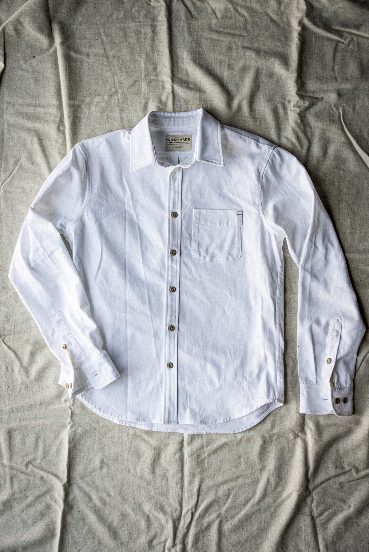 Men | Luma Shirting  | 7oz Twill 100% cotton - White