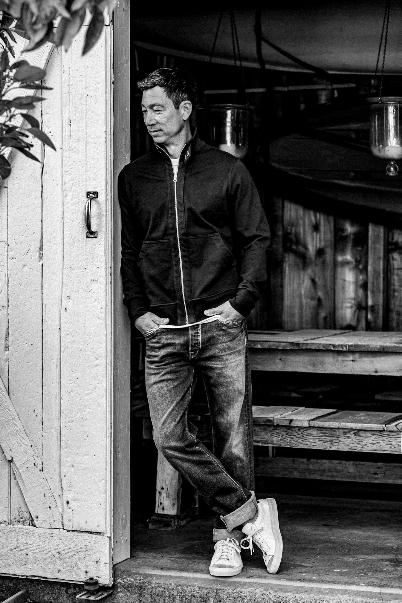 Men | Stinson Moto | 12oz 100% Cotton - Basalt